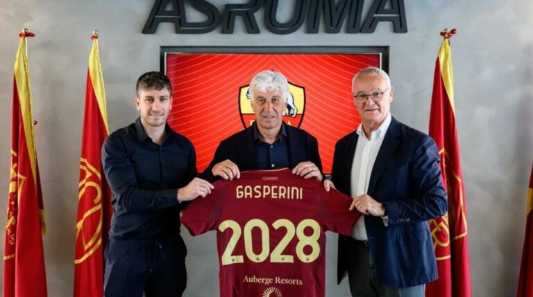 Gasperini az AS Roma új vezetőedzője