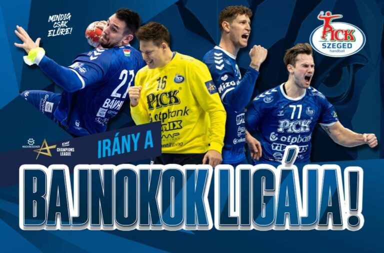 Sorsolásra készül a Pick Szeged: eldőlt, melyik kalapból várja a BL-ellenfeleket