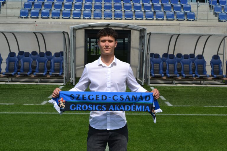 Fiatal védő érkezett a Szeged-Csanád Grosics Akadémiához