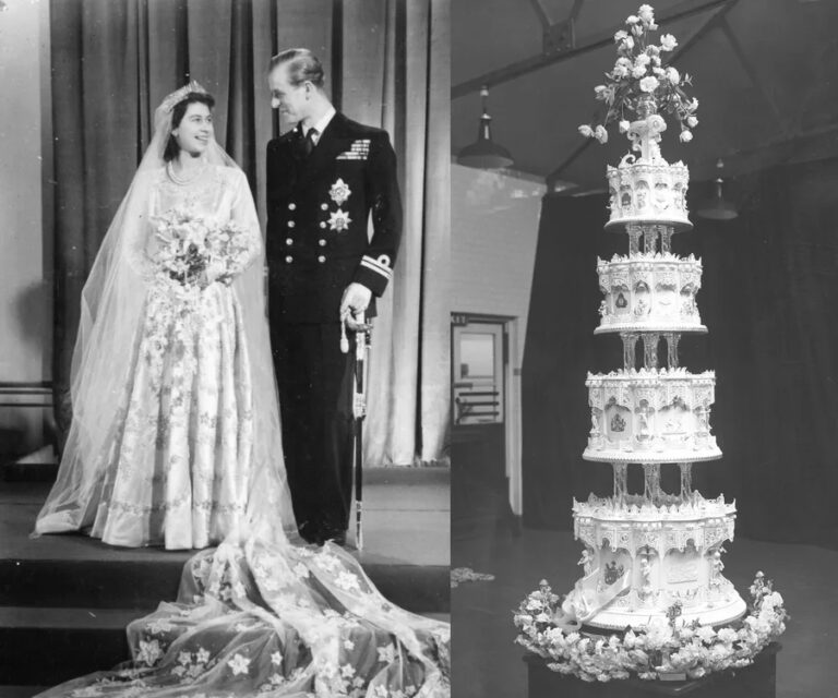 Elárverezték Erzsébet királynő és Fülöp herceg 1947-es esküvői tortájának egyik utolsó szeletét