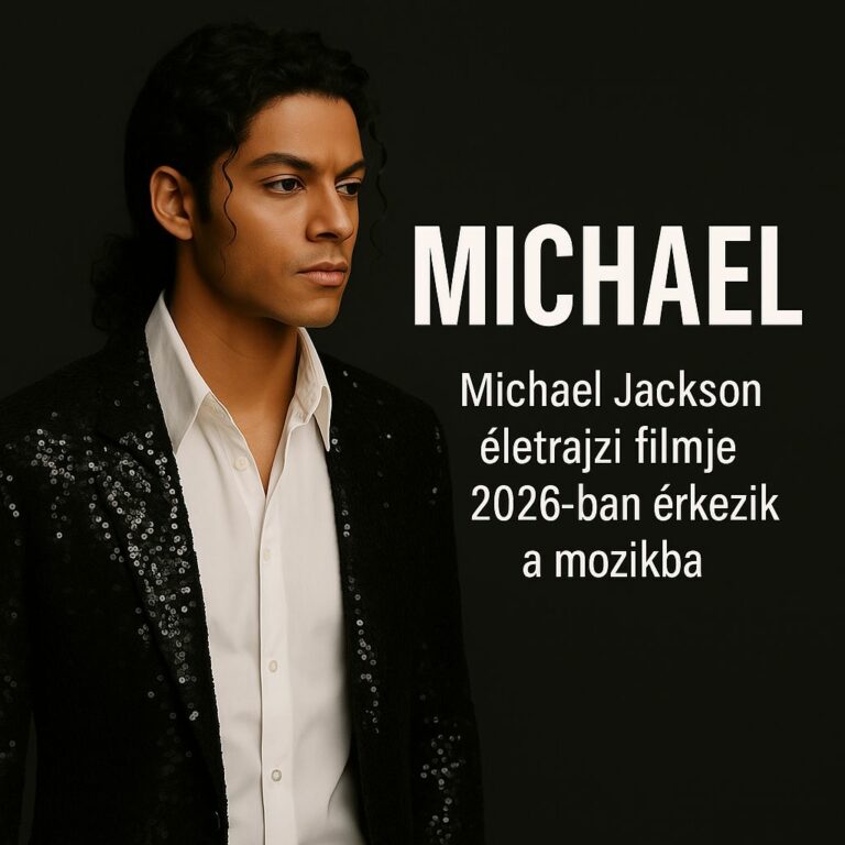 Michael Jackson életrajzi filmje 2026-ban érkezik a mozikba