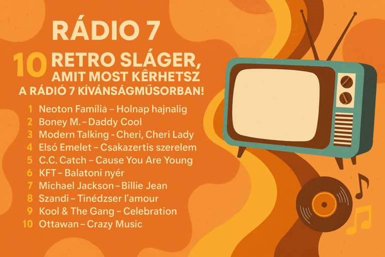 📻 Vasárnapi Retro Kívánságműsor – 10 örökzöld sláger, amit most kérhetsz!