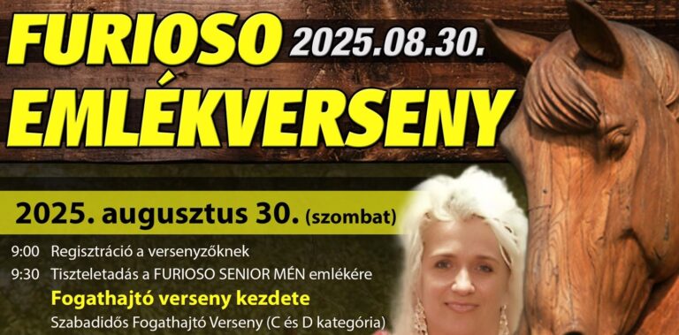 Furioso emlékverseny lesz Tompaháton