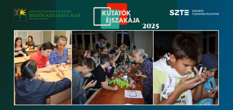 A Mezőgazdasági Kar is készül a Kutatók Éjszakájára