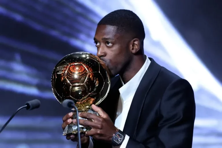 Dembélé csúcsra ért: Aranylabdával jutalmazták a PSG sztárját