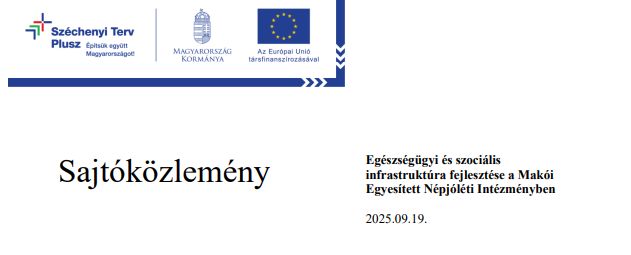 Sajtóközlemény