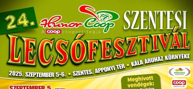 Jön a 24. Szentesi Lecsófesztivál!