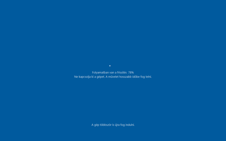Mától nem frissül a Windows 10
