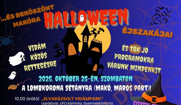 A Lombkorona sétány kísértetjárta hellyé válik Halloween estéjén