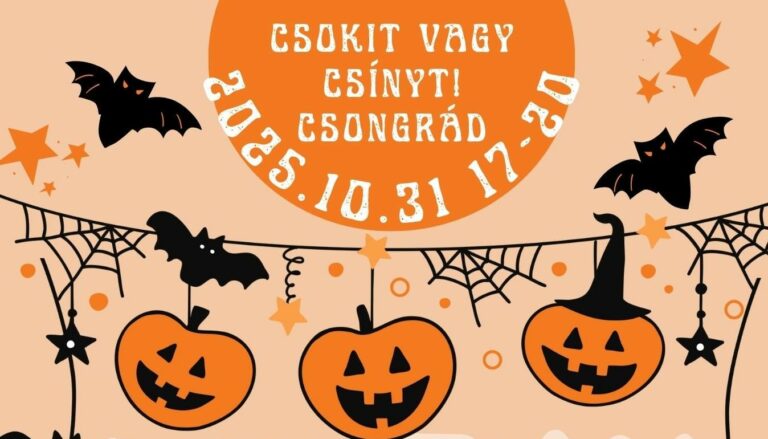 Csongrádon már a Halloweenre készülnek