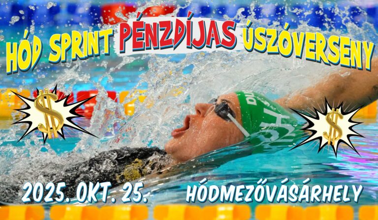 Hód Sprint – Pénzdíjas Úszóverseny Hódmezővásárhelyen!