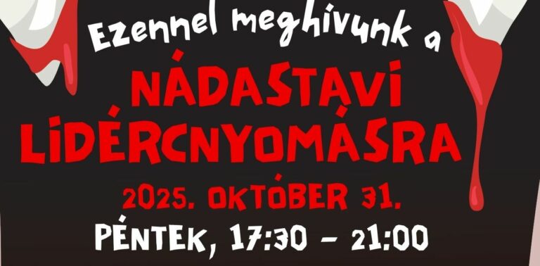  Jön a II. Nádastavi Lidércnyomás!