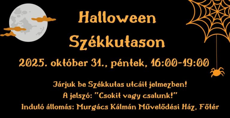 Falujárást tartanak Székkutason Halloween estéjén