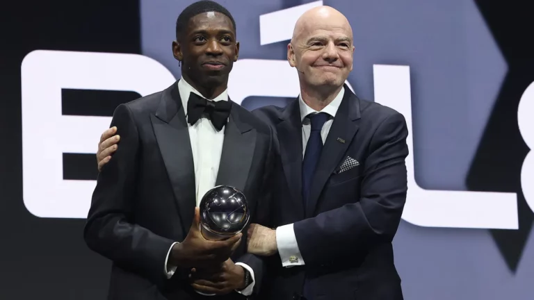 Dembélé duplázott: Aranylabda után FIFA-elismerés