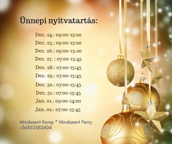 Ünnepi rend szerint közlekedik a Komp Mindszentnél