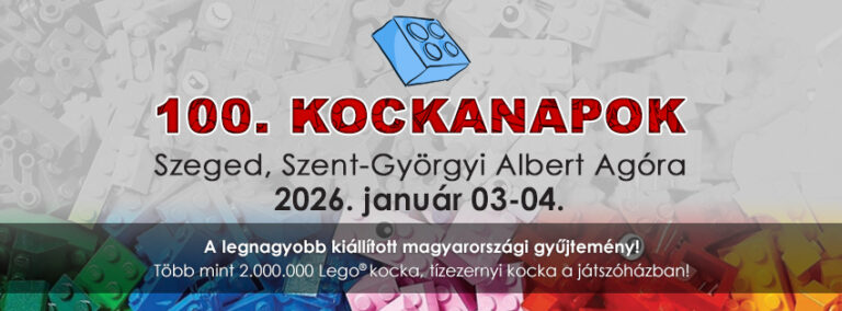 Kétmillió építőkocka egy helyen Szegeden