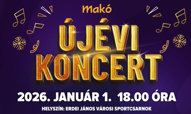 Újévi koncert lesz Makón