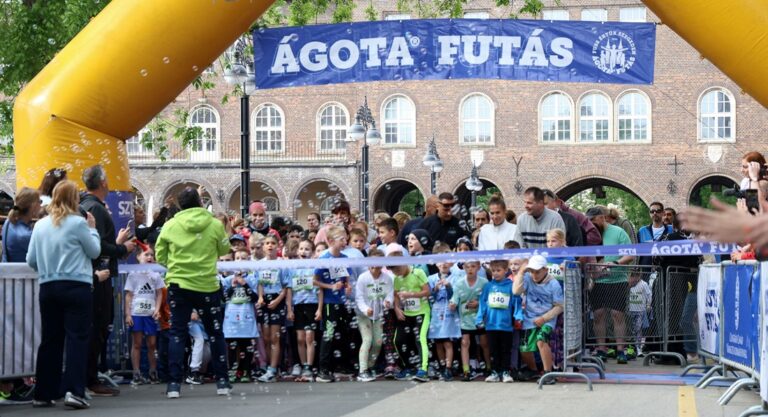 Gyermekházért futnak a III. ÁGOTA® Futás résztvevői