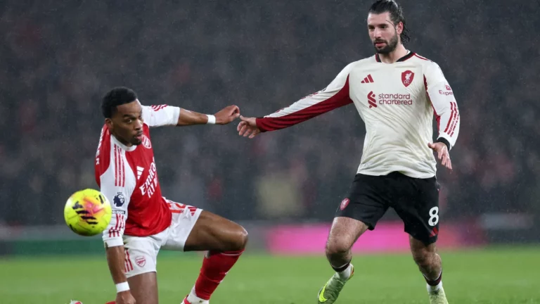 Gól nélküli rangadó az Arsenal és a Liverpool között