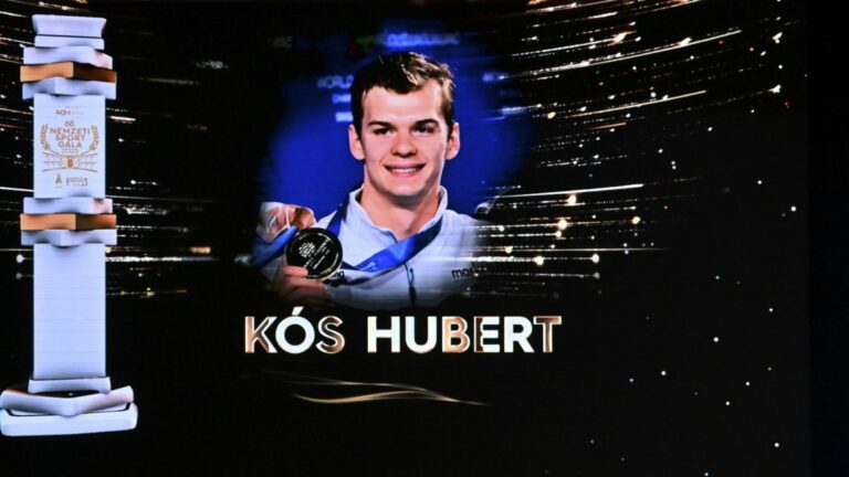 Kós Hubert lett az év férfi sportolója