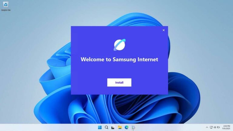 Új szereplő a PC-s böngészők piacán: Globálisan elérhető a Samsung Internet