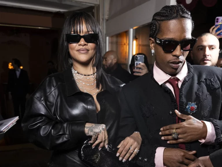 Rihanna és A$AP Rocky fekete eleganciában hódították meg Párizst