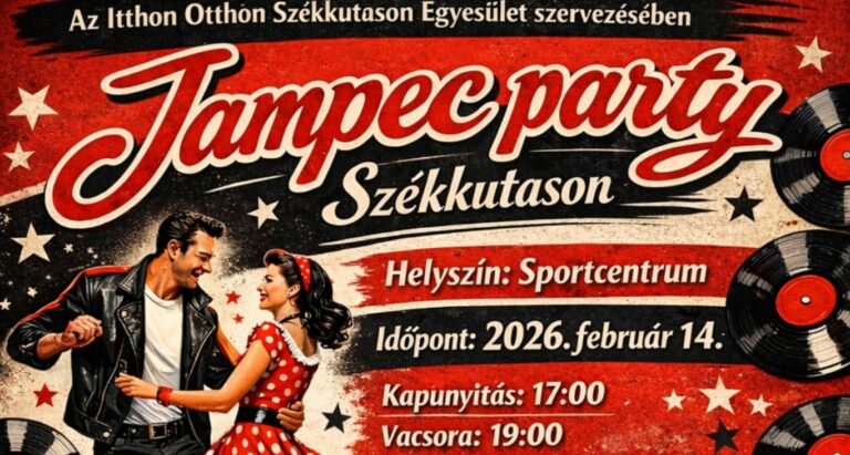 Jampec parti lesz Székkutason