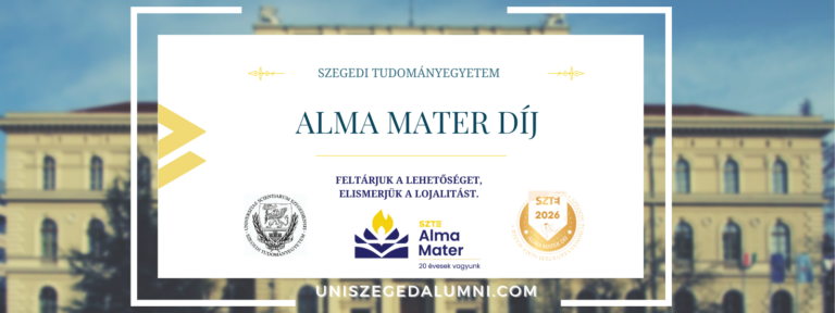 Idén 20. alkalommal lehet pályázni az SZTE Alma Mater díjra