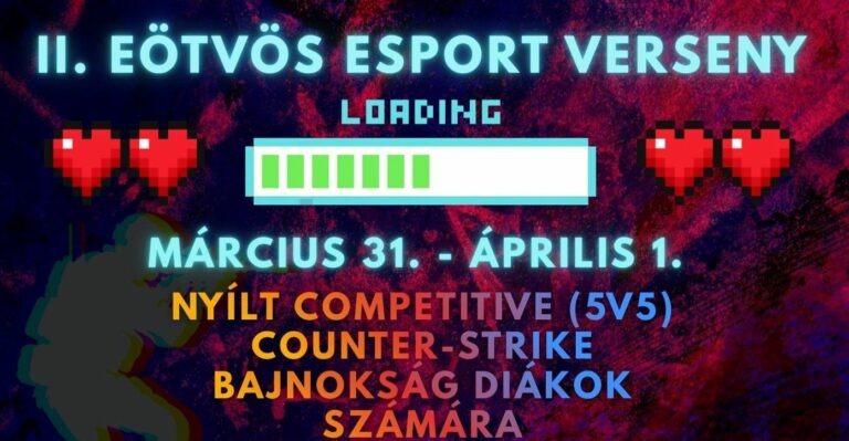 A HSZC Eötvös József Technikum második alkalommal rendezi meg ESPORT versenyét