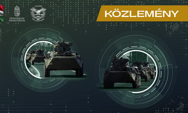 Katonai menetoszlop közlekedik Hódmezővásárhelyen hétfőn reggel