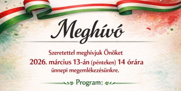 Ünnepi megemlékezést tartanak Földeákon