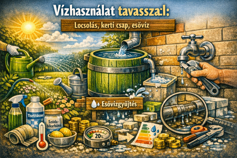 Okos otthon – okos pénz: vízgazdálkozás (4. rész)