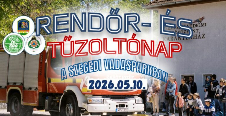 Töltsön el egy önfeledt napot a rendőrséggel és a katasztrófavédelemmel