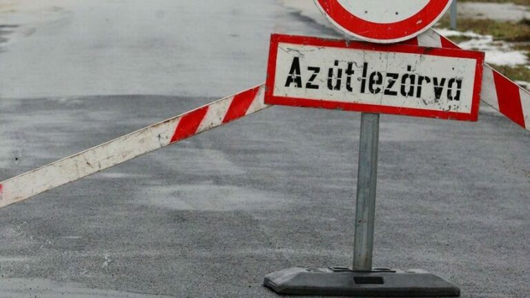 Teljes útzár van az M5-ös autópályán