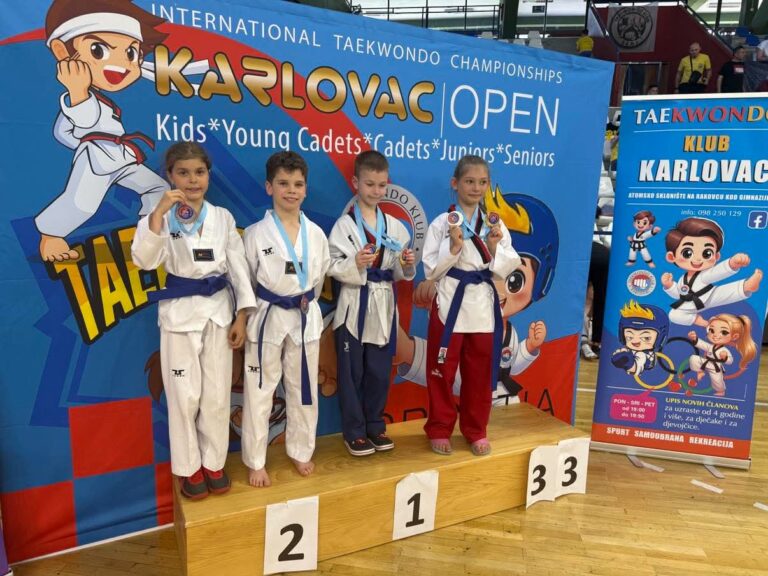 Kilenc érmet szereztek a Máté Taekwondo és Hapkido Sportegyesület versenyzői