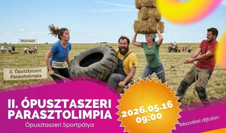 Virtus, erő és jókedv: Idén szintet lép a II. Ópusztaszeri Parasztolimpia