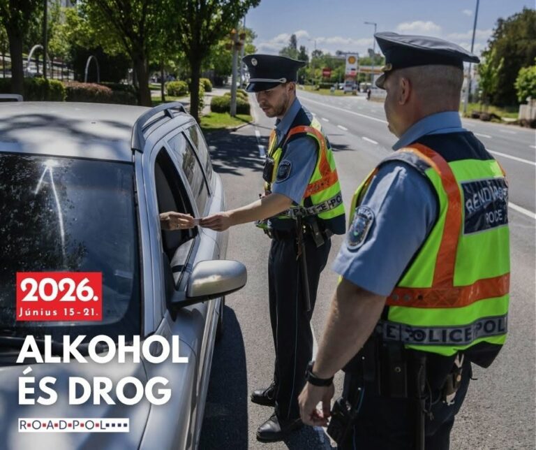 Fokozott rendőri ellenőrzések kezdődtek térségünkben is