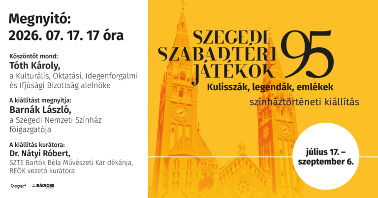 95 év dicsérete: Szabadtéri-kiállítás nyílik a REÖK-ben