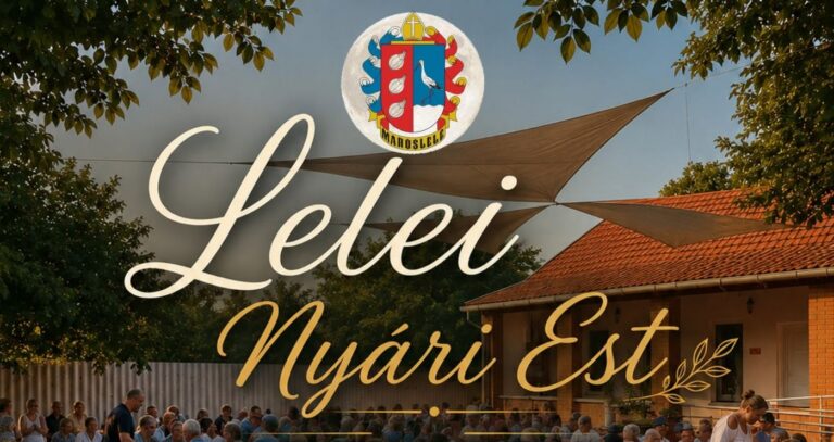 Lelei Nyári Est: Nagypál Zoltán és zenekara ad koncertet Maroslelén