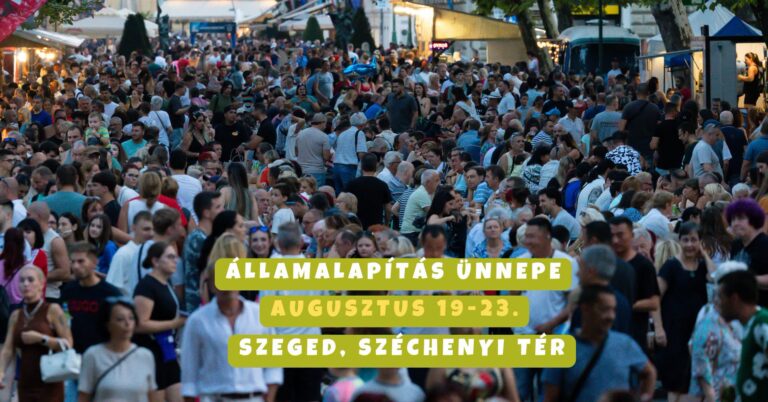Koncertekkel és utcabállal indul az államalapítás ünnepe Szegeden