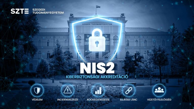 Kiberbiztonságban is bizonyított az SZTE: sikeresen vette a NIS2 auditot