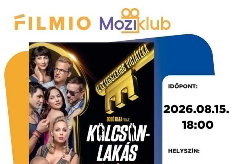 Ingyenes filmvetítéssel várják a közönséget a FILMIO Moziklubban