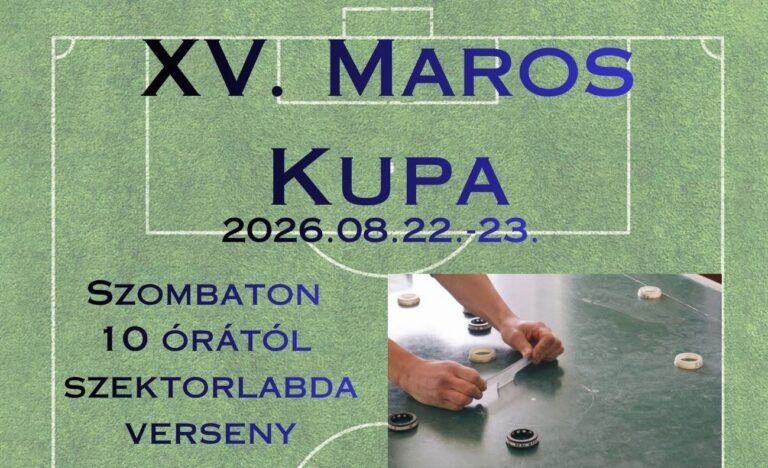 Maros Kupa Maroslelén