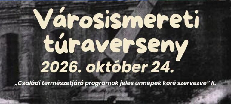 Városismereti túraversenyre várják az érdeklődőket Szentesen